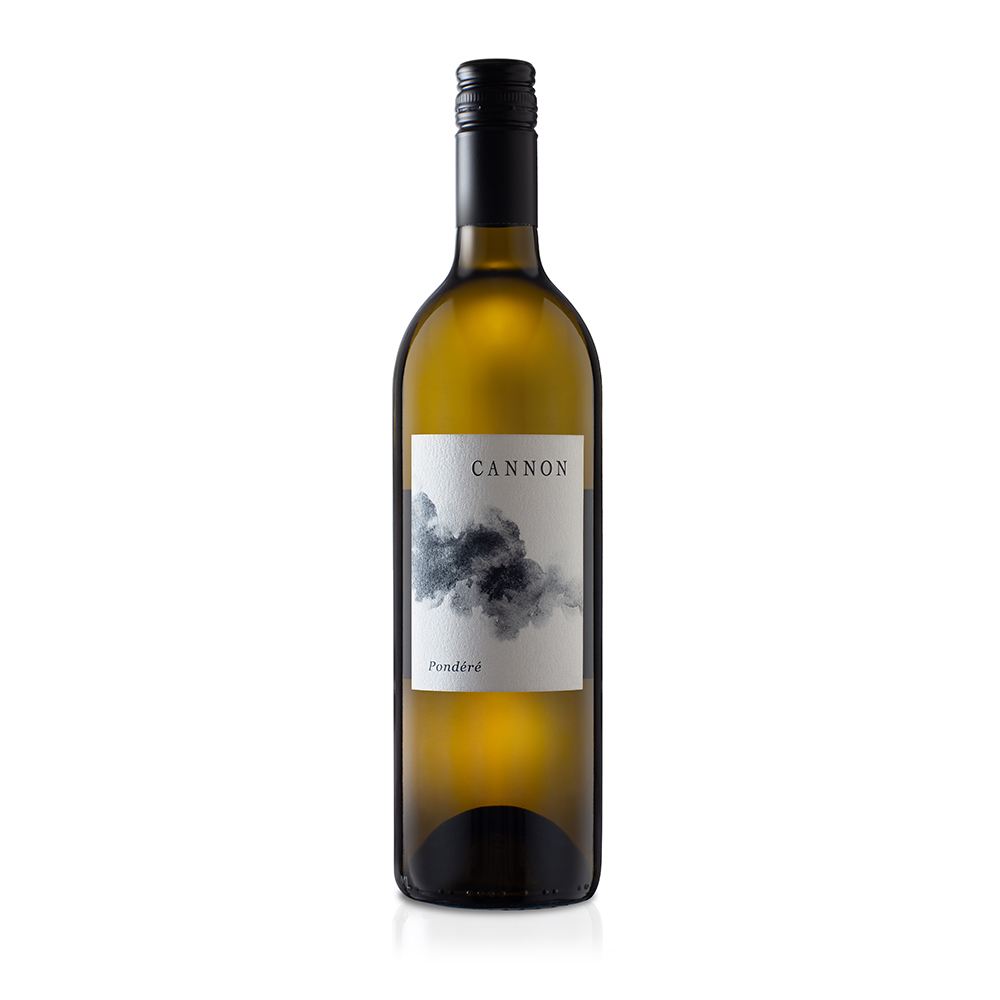 PONDÉRÉ 2021 White wine bottle by Cannon wines