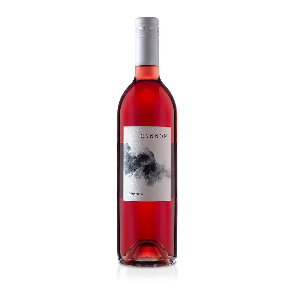 RAPTURE 2021 dark rose wine bottle from Cannon Wines