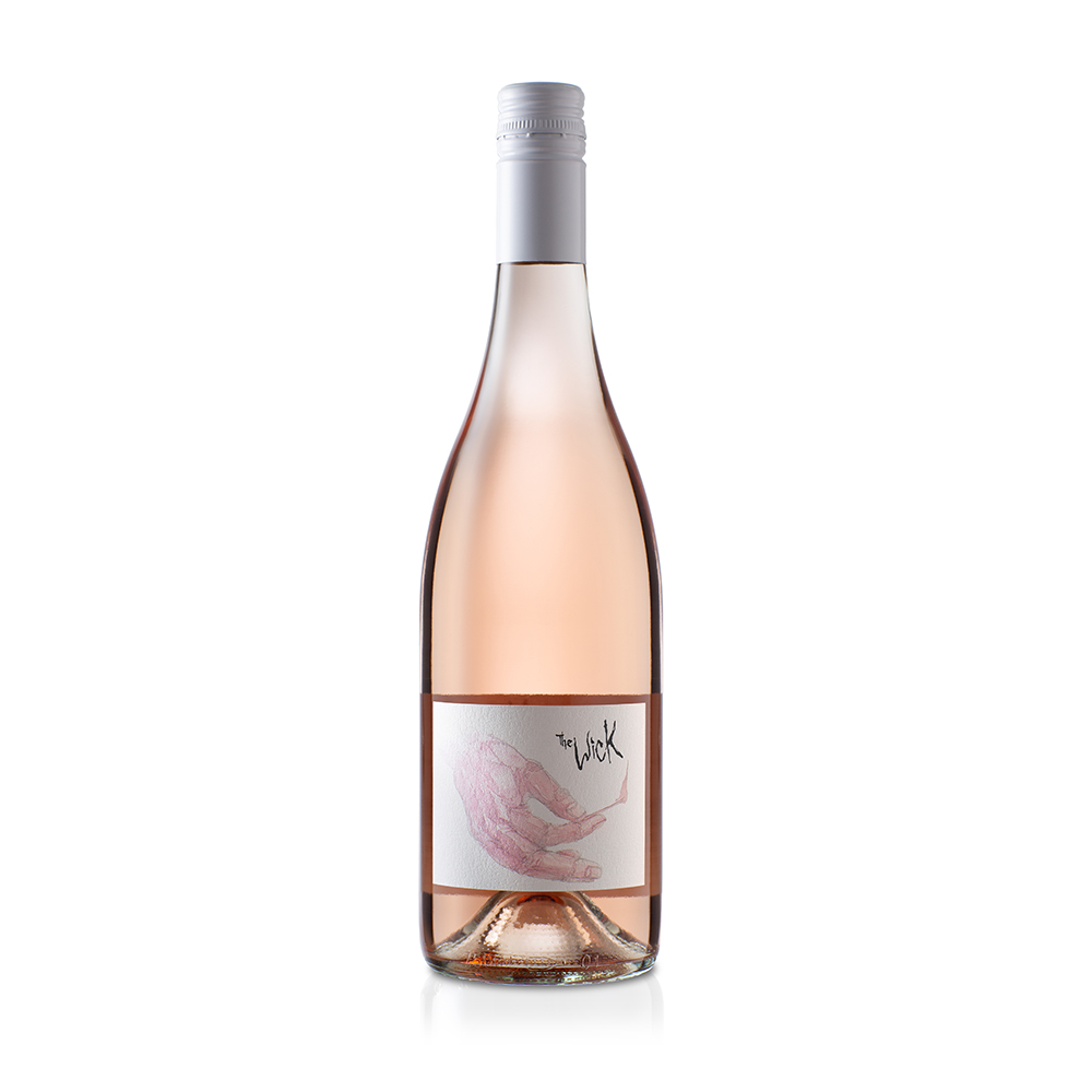 HIGHFLIER 2021 light rose wine bottle from The Wick wines